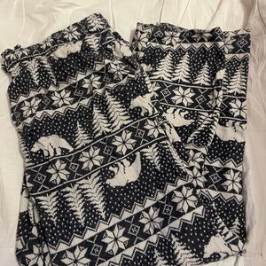 Grey Pattern PJ Pants, Old Navy
